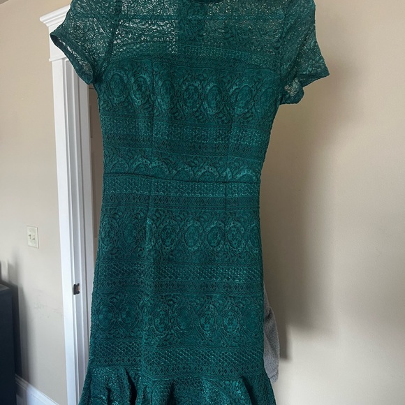 HELLO MOLLY green lace dress NWT - Picture 6 of 6